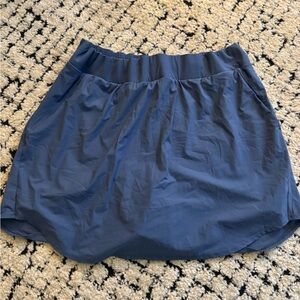 all in motion Navy Active Skort with Elastic Waistband